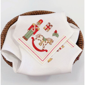 Pano Cesto CHRISTMAS TOYS